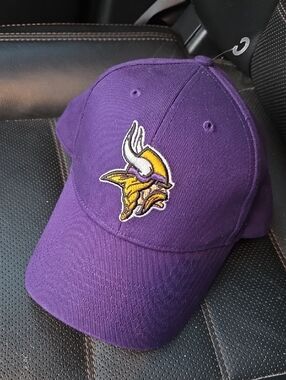 Minnesota Vikings Purple Baseball Cap